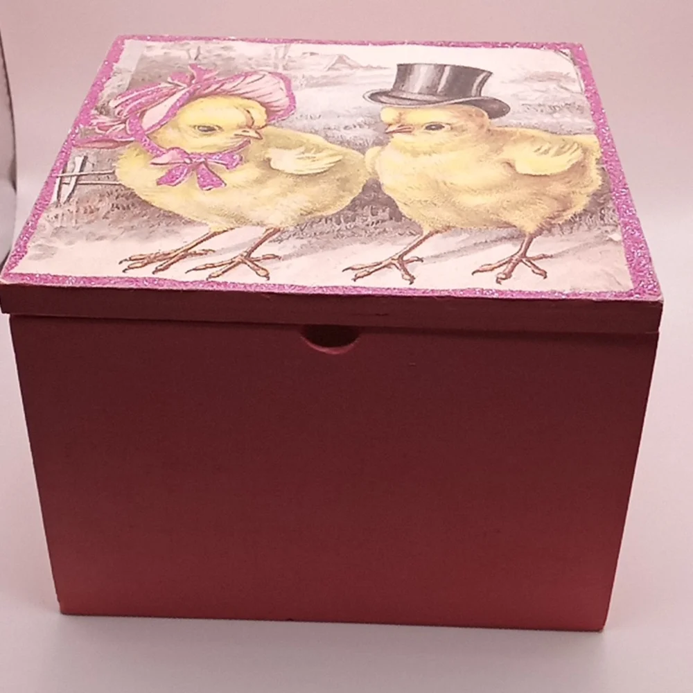 Hand-Made Wooden Box